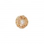 14 Karat Gold Pearl Slide