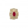 14 Karat Gold Ruby Slide