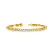 14K Yellow Gold Diamond Bracelet