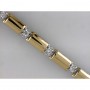 14K Yellow Gold Diamond Bracelet