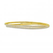 14K Yellow Gold Double Wrap Bracelet